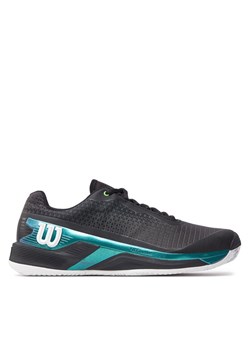 Buty do tenisa Wilson Rush Pro 4.0 Bla Clay WRS333350 Czarny ze sklepu eobuwie.pl w kategorii Buty sportowe męskie - zdjęcie 181245283