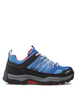 Trekkingi CMP Rigel Low Trekking Shoe Kids Wp 3Q54554J Niebieski ze sklepu eobuwie.pl w kategorii Buty trekkingowe dziecięce - zdjęcie 181245500
