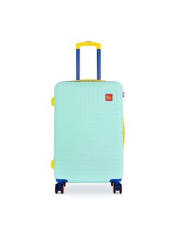 Walizka średnia Semi Line T5942-2 Zielony ze sklepu eobuwie.pl w kategorii Walizki - zdjęcie 181245534