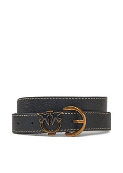 Pasek Damski Pinko Tamboril H2.5 Belt 20241 PLT01 102820.A158 Czarny ze sklepu eobuwie.pl w kategorii Paski damskie - zdjęcie 181245542