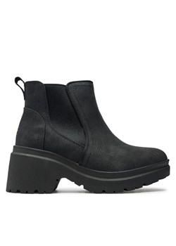 Botki Skechers 114625/BBK Czarny ze sklepu eobuwie.pl w kategorii Botki - zdjęcie 181245561