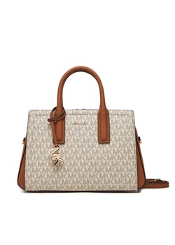 Torebka MICHAEL Michael Kors Laila 30S5G9IS1B Écru ze sklepu eobuwie.pl w kategorii Kuferki - zdjęcie 181245573