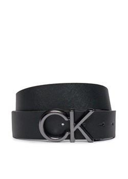 Pasek Męski Calvin Klein Adj Ck Metal Saffiano 35Mm K50K511567 Czarny ze sklepu eobuwie.pl w kategorii Paski męskie - zdjęcie 181246073