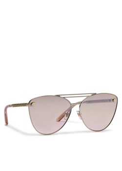 Okulary przeciwsłoneczne Versace 0VE2267 12527E Złoty ze sklepu eobuwie.pl w kategorii Okulary przeciwsłoneczne damskie - zdjęcie 181246082
