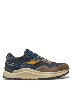 Sneakersy Aeronautica Militare 242SC286CT3377 Granatowy ze sklepu eobuwie.pl w kategorii Buty sportowe męskie - zdjęcie 181246120