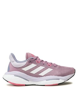 Buty do biegania adidas Solarglide 6 IE6797 Różowy ze sklepu eobuwie.pl w kategorii Buty sportowe damskie - zdjęcie 181246144