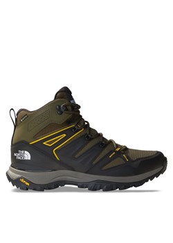 Trekkingi The North Face Hedgehog Mid GORE-TEX NF0A8AAABQW1 Khaki ze sklepu eobuwie.pl w kategorii Buty trekkingowe męskie - zdjęcie 181246181