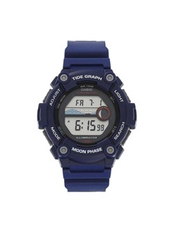 Zegarek Casio WS-1300H-2AVEF Granatowy ze sklepu eobuwie.pl w kategorii Zegarki - zdjęcie 181246224