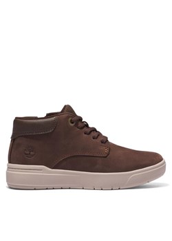 Trzewiki Timberland Seneca Bay Leather Chukka TB0A2MV29311 Brązowy ze sklepu eobuwie.pl w kategorii Buty zimowe dziecięce - zdjęcie 181246260