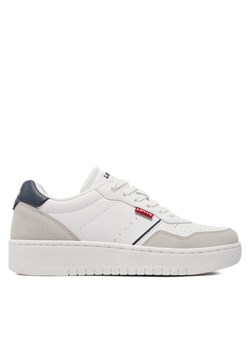 Sneakersy Levi's® VUNI0091S-0122 Biały ze sklepu eobuwie.pl w kategorii Buty sportowe dziecięce - zdjęcie 181246332