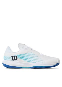 Buty do tenisa Wilson Wilson Kaos Swift 1.5 WRS330970 Biały ze sklepu eobuwie.pl w kategorii Buty sportowe męskie - zdjęcie 181246552