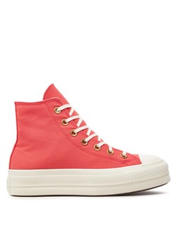 Trampki Converse Chuck Taylor All Star Lift Platform Canvas A09914C Różowy ze sklepu eobuwie.pl w kategorii Trampki damskie - zdjęcie 181247121
