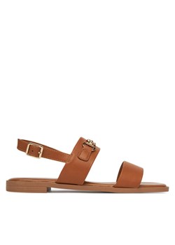 Sandały Nine West 678322-CCC Brązowy ze sklepu eobuwie.pl w kategorii Sandały damskie - zdjęcie 181247173