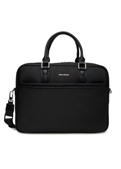Torba na laptopa Gino Rossi 06A10936-3 Czarny ze sklepu eobuwie.pl w kategorii Torby męskie - zdjęcie 181247291