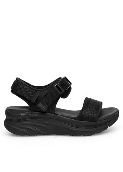 Sandały Skechers D'LUX WALKER 119824 BBK Czarny ze sklepu eobuwie.pl w kategorii Sandały damskie - zdjęcie 181247401