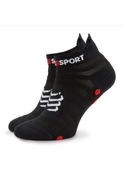 Skarpety Niskie Unisex Compressport Pro Racing Socks v4.0 Ultralight Run Low XU00051B Czarny ze sklepu eobuwie.pl w kategorii Skarpetki damskie - zdjęcie 181247562