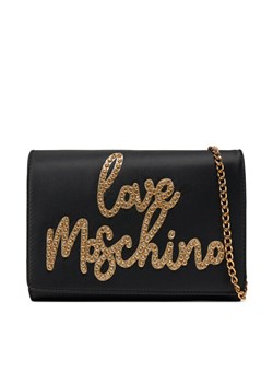 Torebka LOVE MOSCHINO JC4055PP1MLH100A Czarny ze sklepu eobuwie.pl w kategorii Kopertówki - zdjęcie 181247793