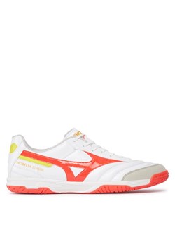 Buty do piłki nożnej Mizuno Morelia Sala Classic In Q1GA2302 Biały ze sklepu eobuwie.pl w kategorii Buty sportowe męskie - zdjęcie 181247823