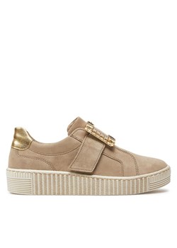 Sneakersy Gabor 43.338.12 Beżowy ze sklepu eobuwie.pl w kategorii Półbuty damskie - zdjęcie 181247840