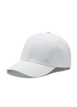 Czapka z daszkiem Calvin Klein Ck Baseball Cap K50K502533 Biały ze sklepu eobuwie.pl w kategorii Czapki z daszkiem męskie - zdjęcie 181247952