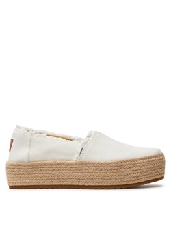 Espadryle Toms Valencia 10019820 Biały ze sklepu eobuwie.pl w kategorii Espadryle damskie - zdjęcie 181247971