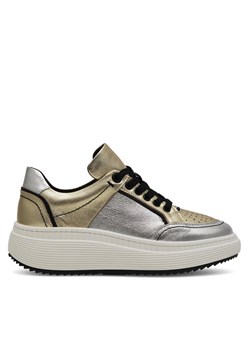 Sneakersy Eva Minge VANESSA-0481 Srebrny ze sklepu eobuwie.pl w kategorii Buty sportowe damskie - zdjęcie 181248090