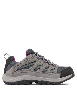 Trekkingi Columbia Crestwood™ Waterproof 2099881 Szary ze sklepu eobuwie.pl w kategorii Buty trekkingowe damskie - zdjęcie 181248144