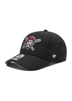 Czapka z daszkiem 47 Brand MLB Pittsburgh Pirates B-MVP20WBV-BKO Czarny ze sklepu eobuwie.pl w kategorii Czapki z daszkiem damskie - zdjęcie 181248233