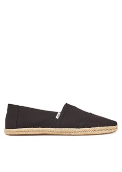 Espadryle Toms Alpargata Rope 10019894 Czarny ze sklepu eobuwie.pl w kategorii Espadryle męskie - zdjęcie 181248343