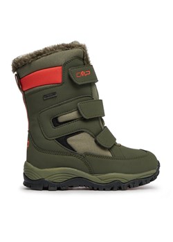 Śniegowce CMP Kids Hexis Snow Boot Wp 30Q4634 Zielony ze sklepu eobuwie.pl w kategorii Buty zimowe dziecięce - zdjęcie 181248404