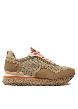 Sneakersy Gioseppo Rukaj 71063-P Beżowy ze sklepu eobuwie.pl w kategorii Buty sportowe damskie - zdjęcie 181248432