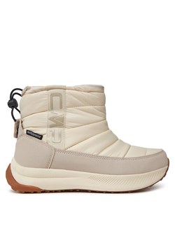 Śniegowce CMP Zoy Snowboots Wp 3Q79566 Beżowy ze sklepu eobuwie.pl w kategorii Śniegowce damskie - zdjęcie 181248461