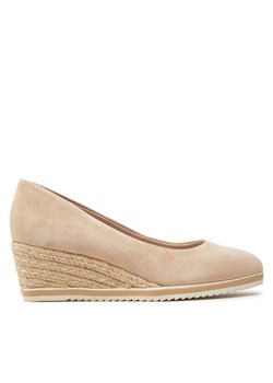 Espadryle Tamaris 1-22303-42 Beżowy ze sklepu eobuwie.pl w kategorii Czółenka - zdjęcie 181248650
