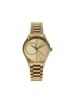 Zegarek Calvin Klein Iconic 25200346 Złoty ze sklepu eobuwie.pl w kategorii Zegarki - zdjęcie 181248812
