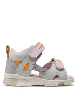 Sandały ECCO Mini Stride Sandal 76114151929 Szary ze sklepu eobuwie.pl w kategorii Buciki niemowlęce - zdjęcie 181248874