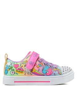 Sneakersy Skechers Twinkle Sparks - BFF Magic 314786L Kolorowy ze sklepu eobuwie.pl w kategorii Trampki dziecięce - zdjęcie 181248920