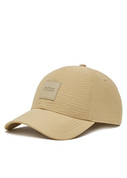 Czapka z daszkiem BOSS Zed-Seersucker 50539418 Beżowy ze sklepu eobuwie.pl w kategorii Czapki z daszkiem męskie - zdjęcie 181249070