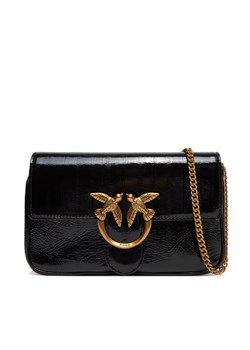 Torebka PINKO Love One Pocket C PE 25 PLLT 100061 A1VE Czarny ze sklepu eobuwie.pl w kategorii Kopertówki - zdjęcie 181249082