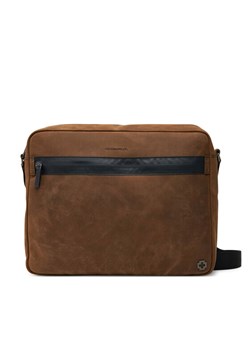 Torba na laptopa Strellson Barney 4010003332 Brązowy ze sklepu eobuwie.pl w kategorii Torby na laptopa - zdjęcie 181249084