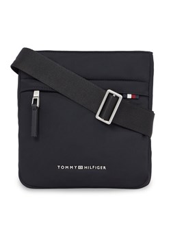 Saszetka Tommy Hilfiger Th Signature Mini Crossover AM0AM12216 Czarny ze sklepu eobuwie.pl w kategorii Torby męskie - zdjęcie 181249174