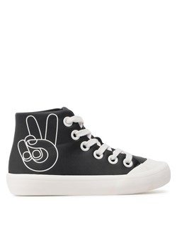 Trampki Reima Peace High-Top 5400092A Czarny - id: 0000302733897 - marki Reima - 181249282 Trampki Reima Peace High-Top 5400092A Czarny ze sklepu eobuwie.pl w kategorii Trampki dziecięce - zdjęcie 181249282