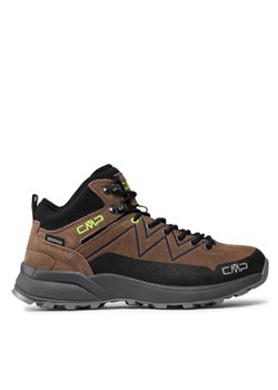 Trekkingi CMP Kaleepso Mid Hiking Shoe Wp 31Q4917 Brązowy ze sklepu eobuwie.pl w kategorii Buty trekkingowe męskie - zdjęcie 181249313