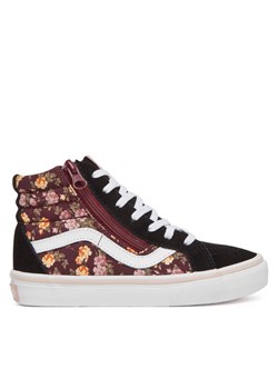 Tenisówki Vans SK8-Hi Reissue Side Zip VN000CYPBML1 Czarny ze sklepu eobuwie.pl w kategorii Trampki dziecięce - zdjęcie 181249362