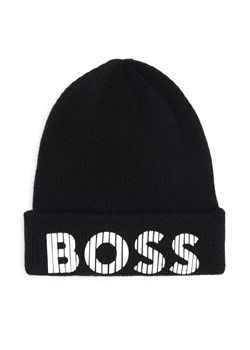Czapka Boss J51564 Czarny ze sklepu eobuwie.pl w kategorii Czapki dziecięce - zdjęcie 181249370