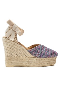 Espadryle Manebi Acapulco Heart-Shaped Wedge Espadrilles G 0.6 WH Różowy ze sklepu eobuwie.pl w kategorii Espadryle damskie - zdjęcie 181249424