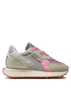 Sneakersy Big Star Shoes NN274680 Szary ze sklepu eobuwie.pl w kategorii Buty sportowe damskie - zdjęcie 181249541