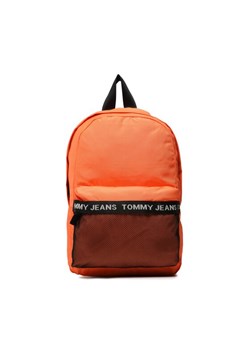 Plecak Tommy Jeans Tjm Essential Backpack AM0AM10900 Pomarańczowy ze sklepu eobuwie.pl w kategorii Plecaki - zdjęcie 181249822