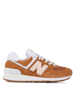 Sneakersy New Balance U574OB2 Brązowy ze sklepu eobuwie.pl w kategorii Buty sportowe męskie - zdjęcie 181250052