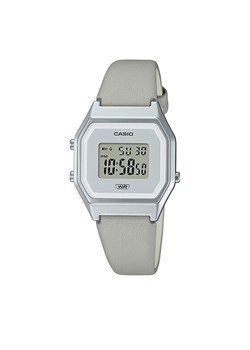 Zegarek Casio Vintage LA680WEL-8EF Szary ze sklepu eobuwie.pl w kategorii Zegarki - zdjęcie 181250132