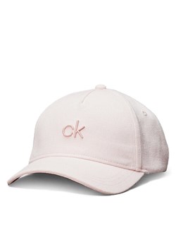 Czapka z daszkiem Calvin Klein Raised Embroidery K60K613118 Różowy ze sklepu eobuwie.pl w kategorii Czapki z daszkiem damskie - zdjęcie 181250424